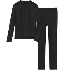 Discount Boys Comfortech Stretch Poly 2 pc. Long Sleeve Crew & Pant Set Kids/BOY Boys Sets