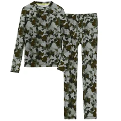 Discount Boys Comfortech Stretch Poly 2 pc. Long Sleeve Crew & Pant Set Kids/BOY Boys Sets
