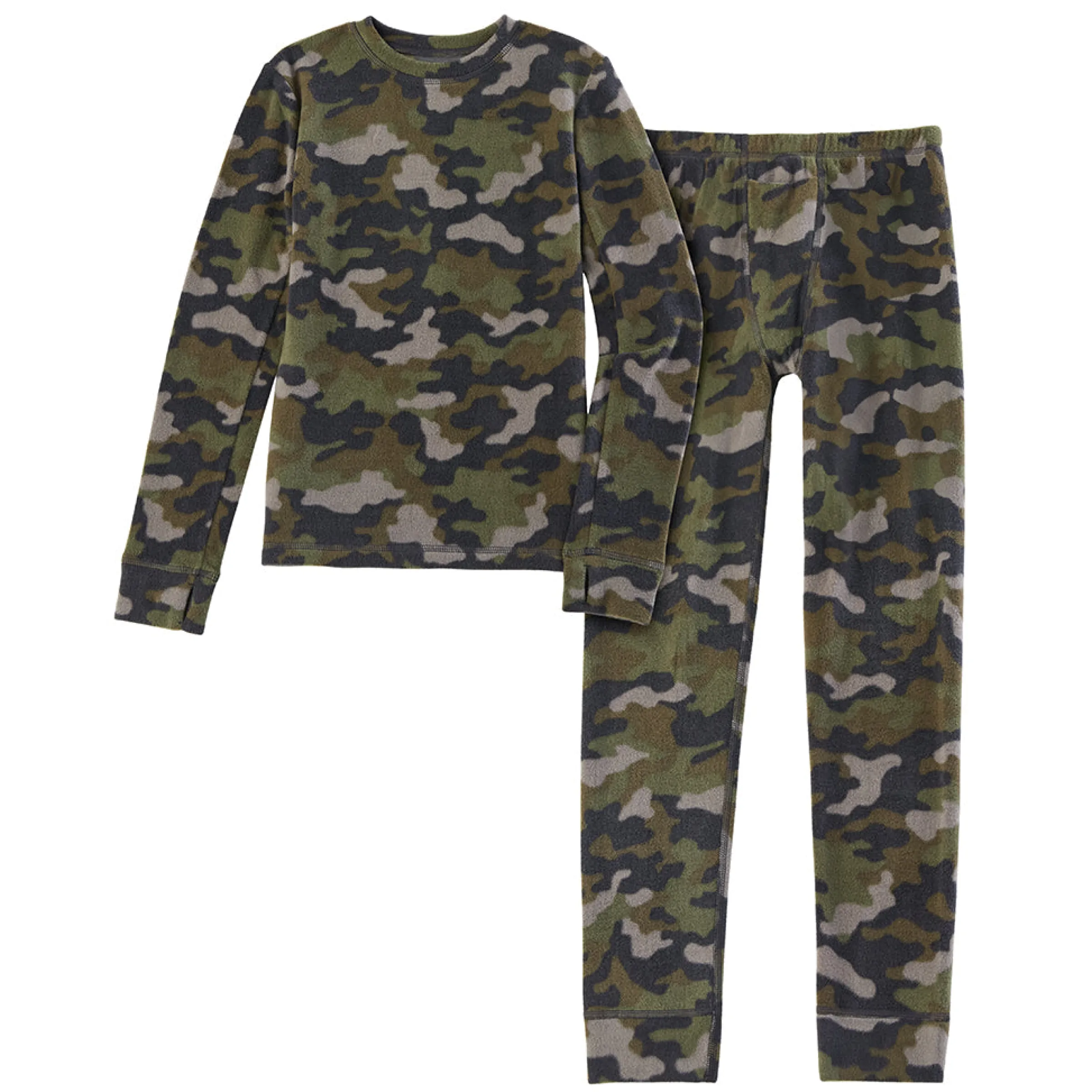 Discount Boys Fleecewear With Stretch 2 pc. Long Sleeve Crew & Pant Set Kids/BOY Boys Sets