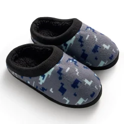Best Boys Printed Glitch Fleece Clog Slipper Slippers
