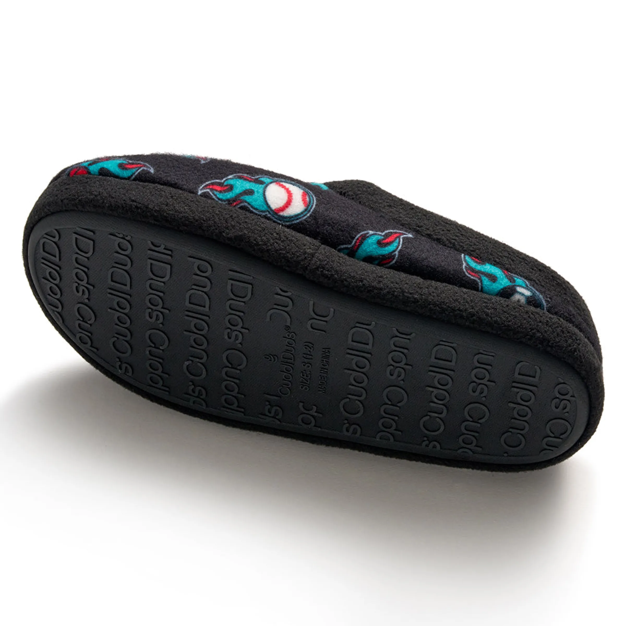 Online Boys Printed Sports Fleece Clog Slipper Slippers