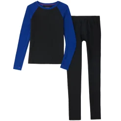 Online Boys Thermal 2 pc. Faux Raglan Long Sleeve Crew & Pant Set Kids/BOY Boys Sets