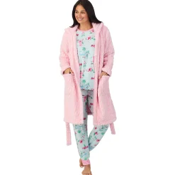 Best Brushed Sweater Knit Long Sleeve Top with Jogger 2-Pc Pajama Set Women Sleepwear|Long Sleeves