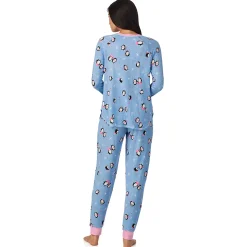 Best Brushed Sweater Knit Long Sleeve Top with Jogger 2-Pc Pajama Set Women Sleepwear|Long Sleeves