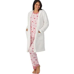 Best Brushed Sweater Knit Long Sleeve Top with Jogger 2-Pc Pajama Set Women Sleepwear|Long Sleeves