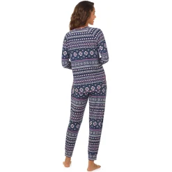 Hot Brushed Sweater Knit Long Sleeve Pajama Set Women Sleepwear|Long Sleeves