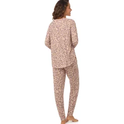 Hot Brushed Sweater Knit Long Sleeve Pajama Set Women Sleepwear|Long Sleeves