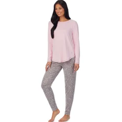 Hot Brushed Sweater Knit Long Sleeve Pajama Set Women Sleepwear|Long Sleeves