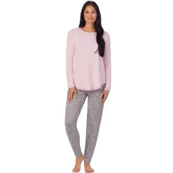 Hot Brushed Sweater Knit Long Sleeve Pajama Set Women Sleepwear|Long Sleeves