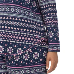 New Brushed Sweater Knit Long Sleeve Pajama Set PLUS Women Sleepwear|Plus Size