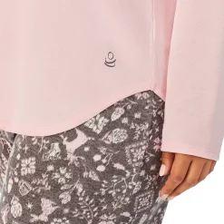 New Brushed Sweater Knit Long Sleeve Pajama Set PLUS Women Sleepwear|Plus Size