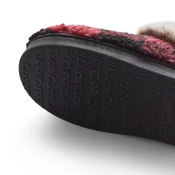 Online Buffalo Plaid Clog Slipper with Contrast Sherpa Lining Women Women's Accessories|Slippers