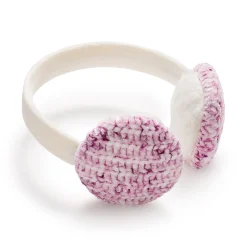 Hot Chenille Earmuff with Velour Band Women Women's Accessories|Earmuffs + Headbands