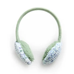 Hot Chenille Earmuff with Velour Band Women Women's Accessories|Earmuffs + Headbands