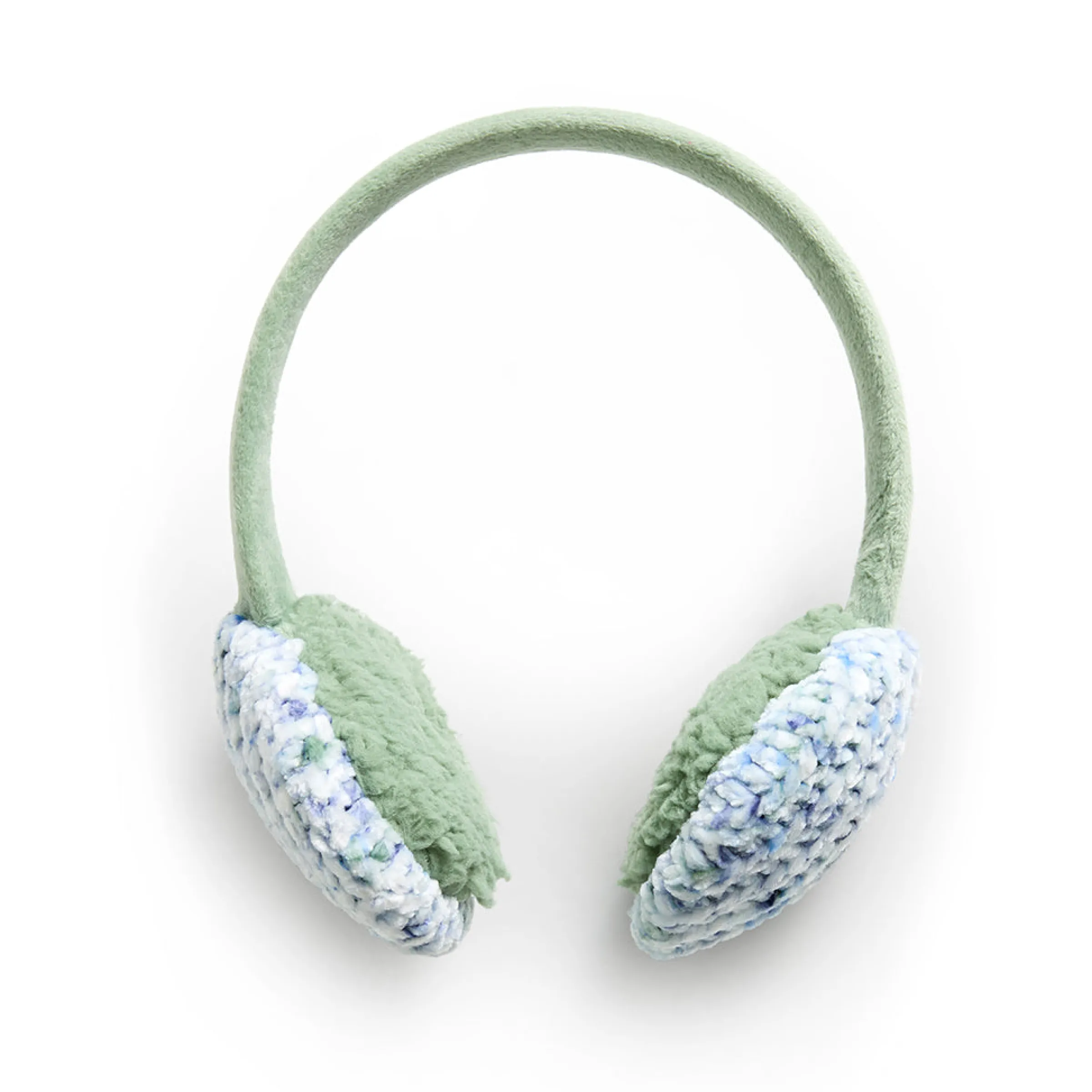 Hot Chenille Earmuff with Velour Band Women Women's Accessories|Earmuffs + Headbands
