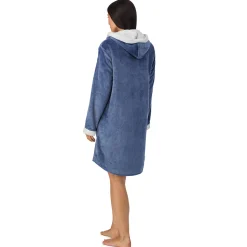 Sale Chenille Zip Robe with Hood Women Sleepwear|Long Sleeves