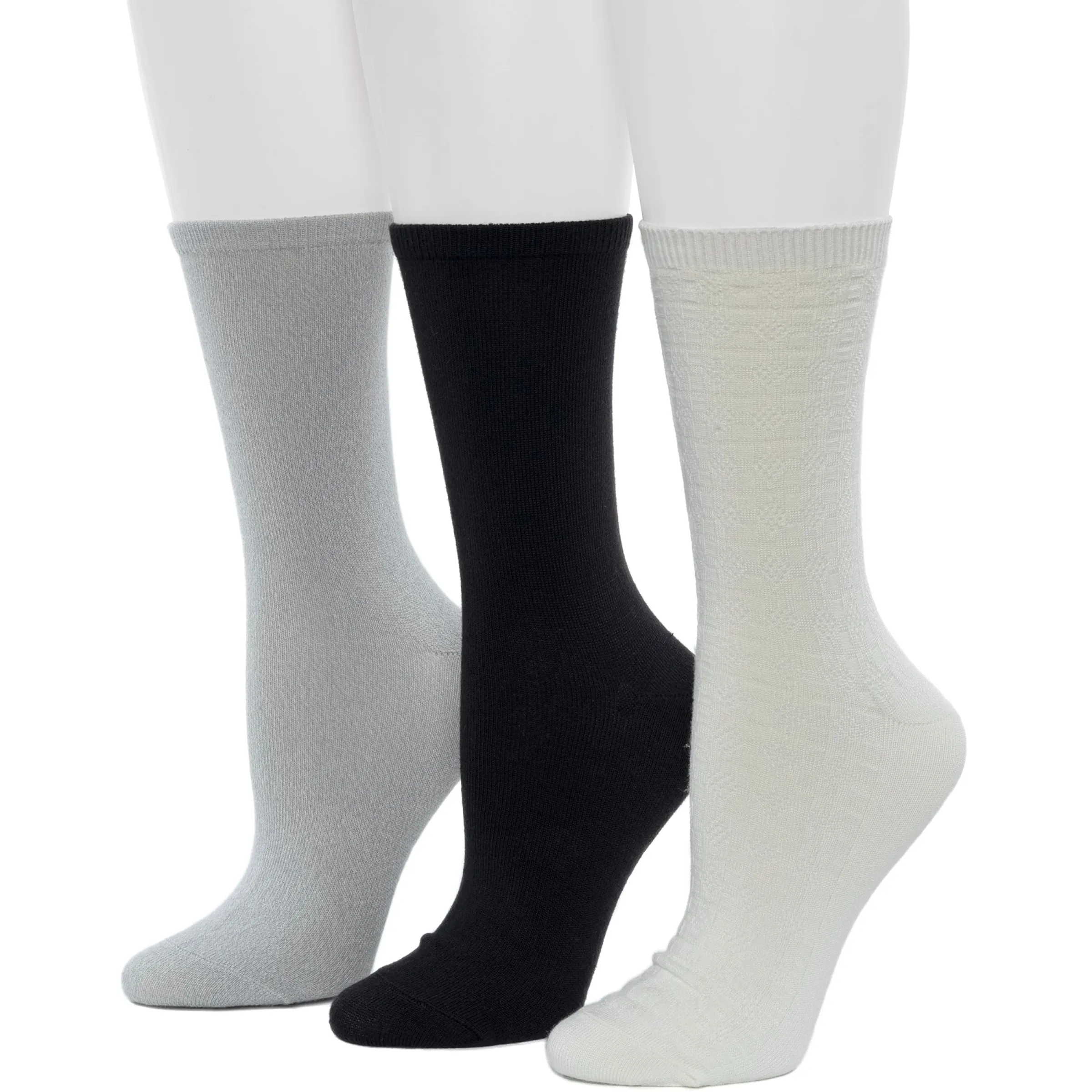 Sale Circles Texture Midweight Crew Sock 3-Pack Women Socks|Women's Accessories