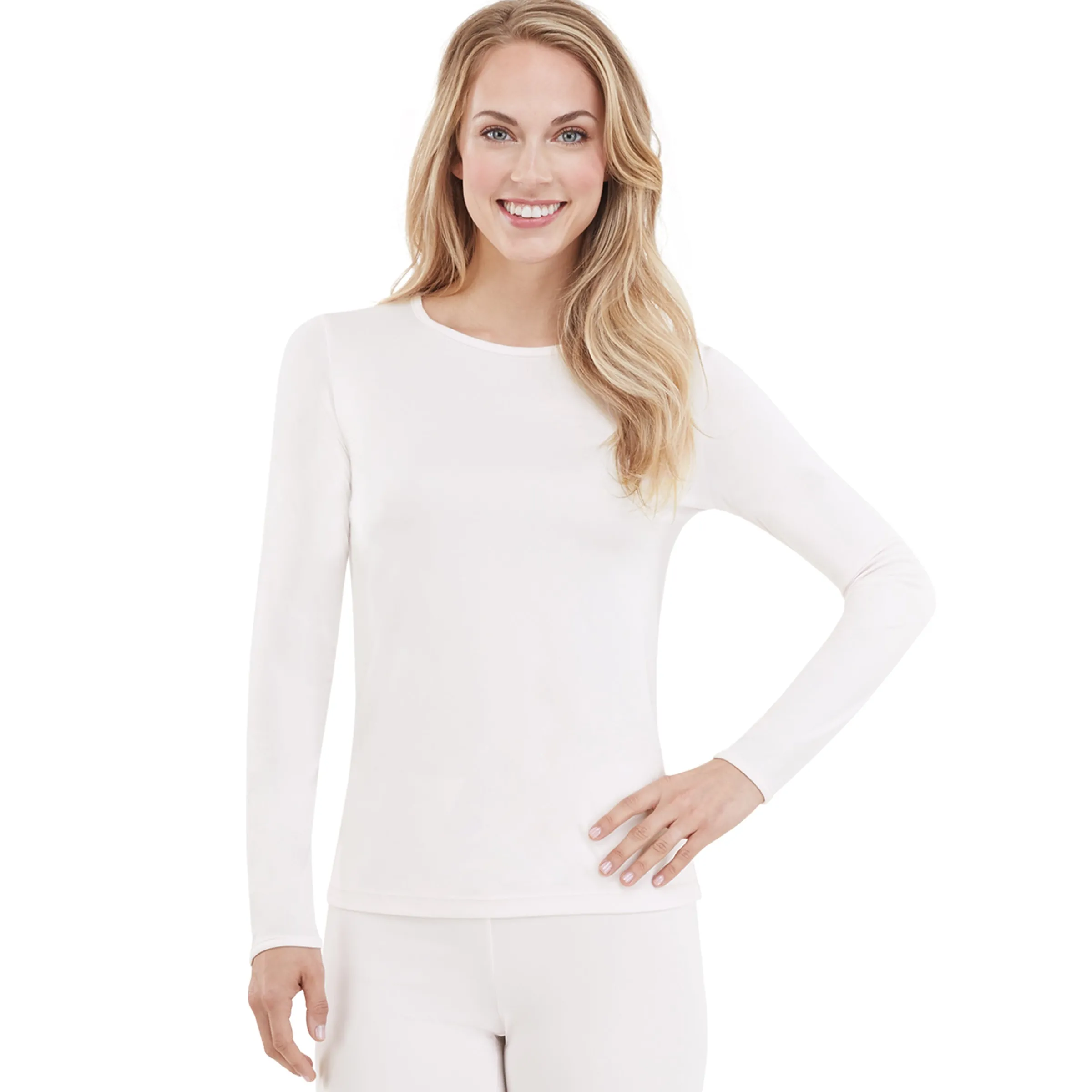 New Climatesmart Long Sleeve Crew PETITE Women Petite + Tall|Long Sleeves