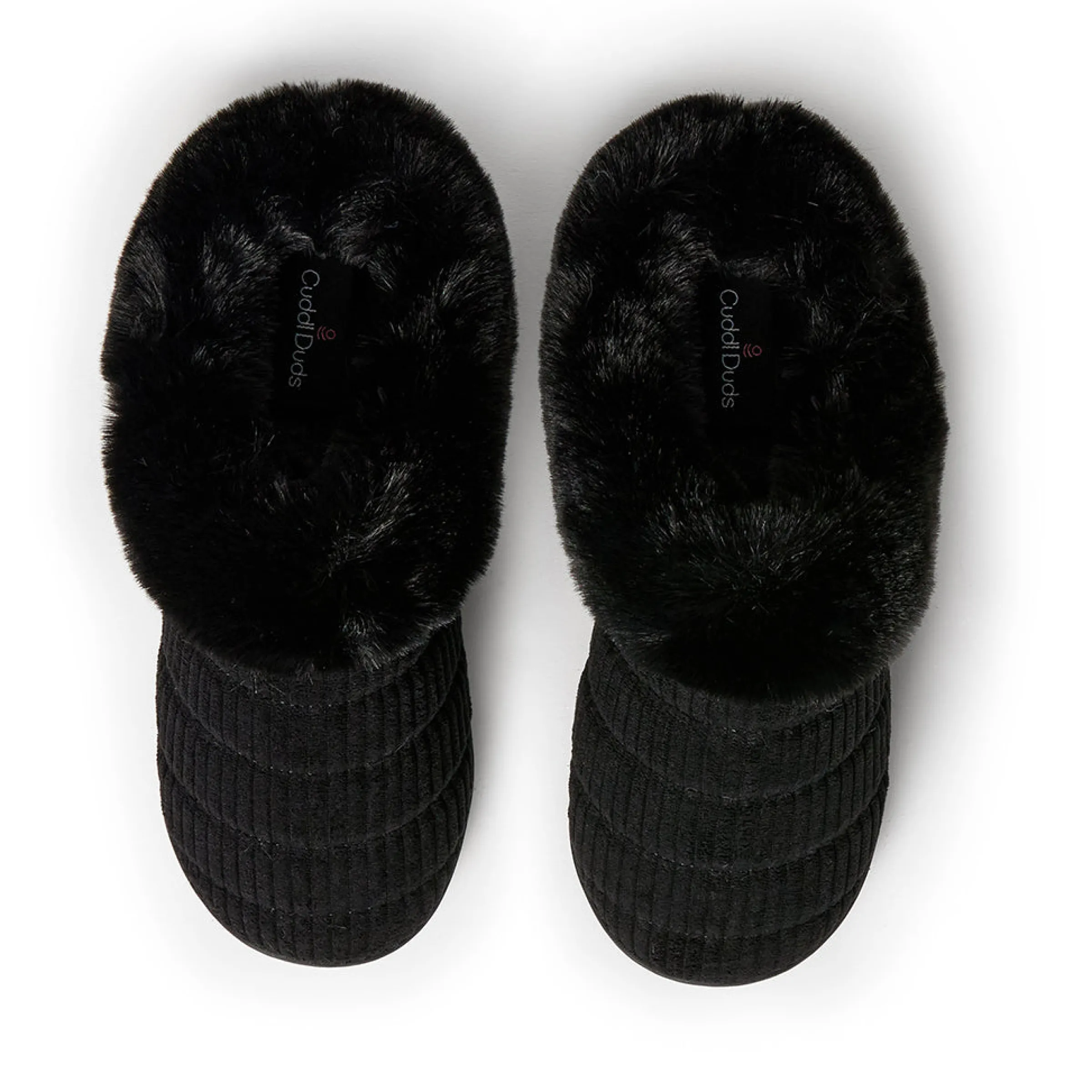 Online Corduroy Clog Slipper with Sherpa Lining Women Slippers|Women's Accessories