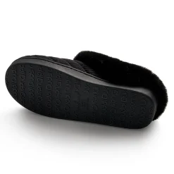 Online Corduroy Clog Slipper with Sherpa Lining Women Slippers|Women's Accessories