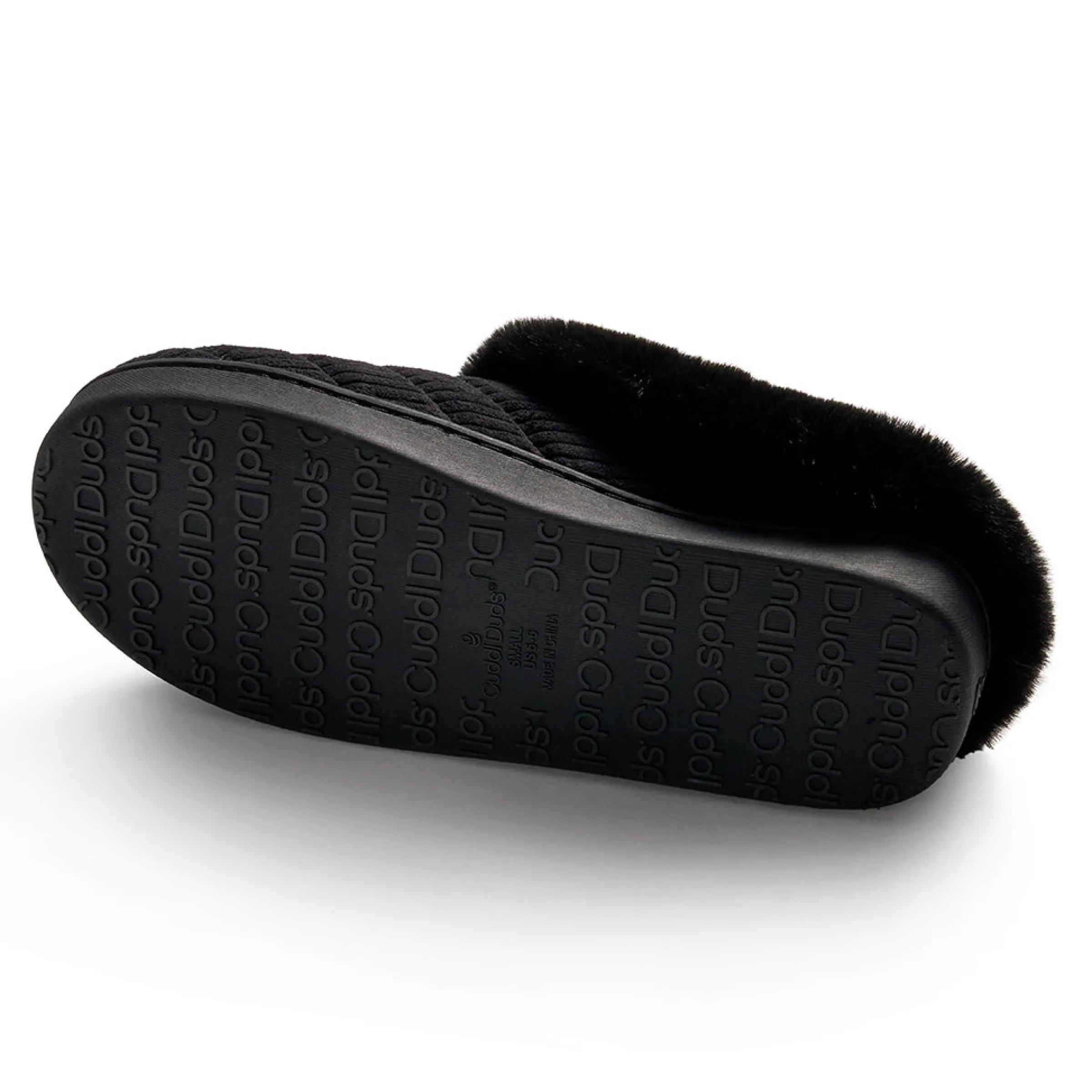 Online Corduroy Clog Slipper with Sherpa Lining Women Slippers|Women's Accessories