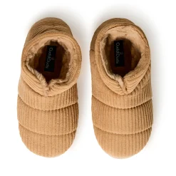 Sale Corduroy Puff Bootie Slipper Women Slippers|Women's Accessories