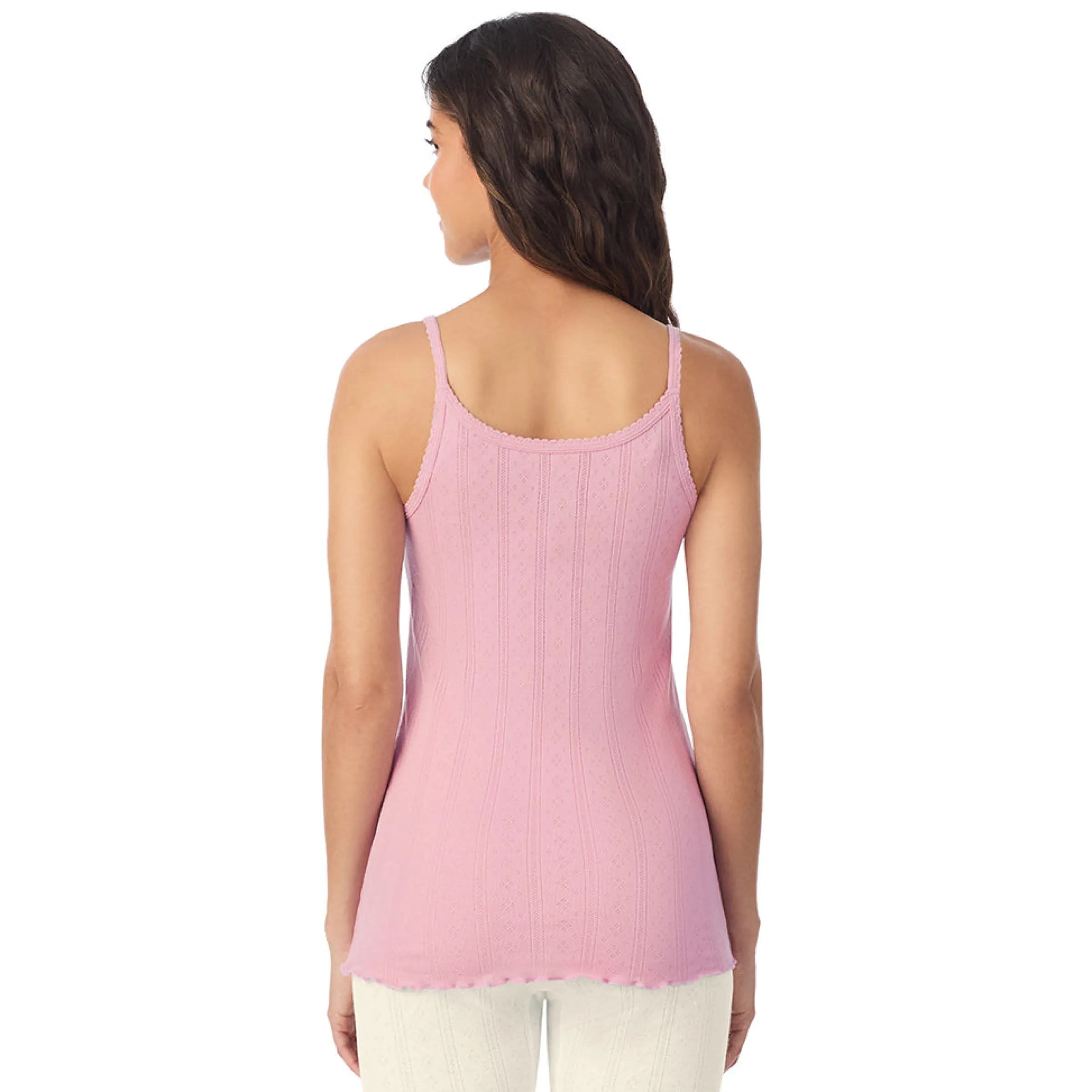 New Cotton Pointelle Cami Women Camis + Tanks + Tees