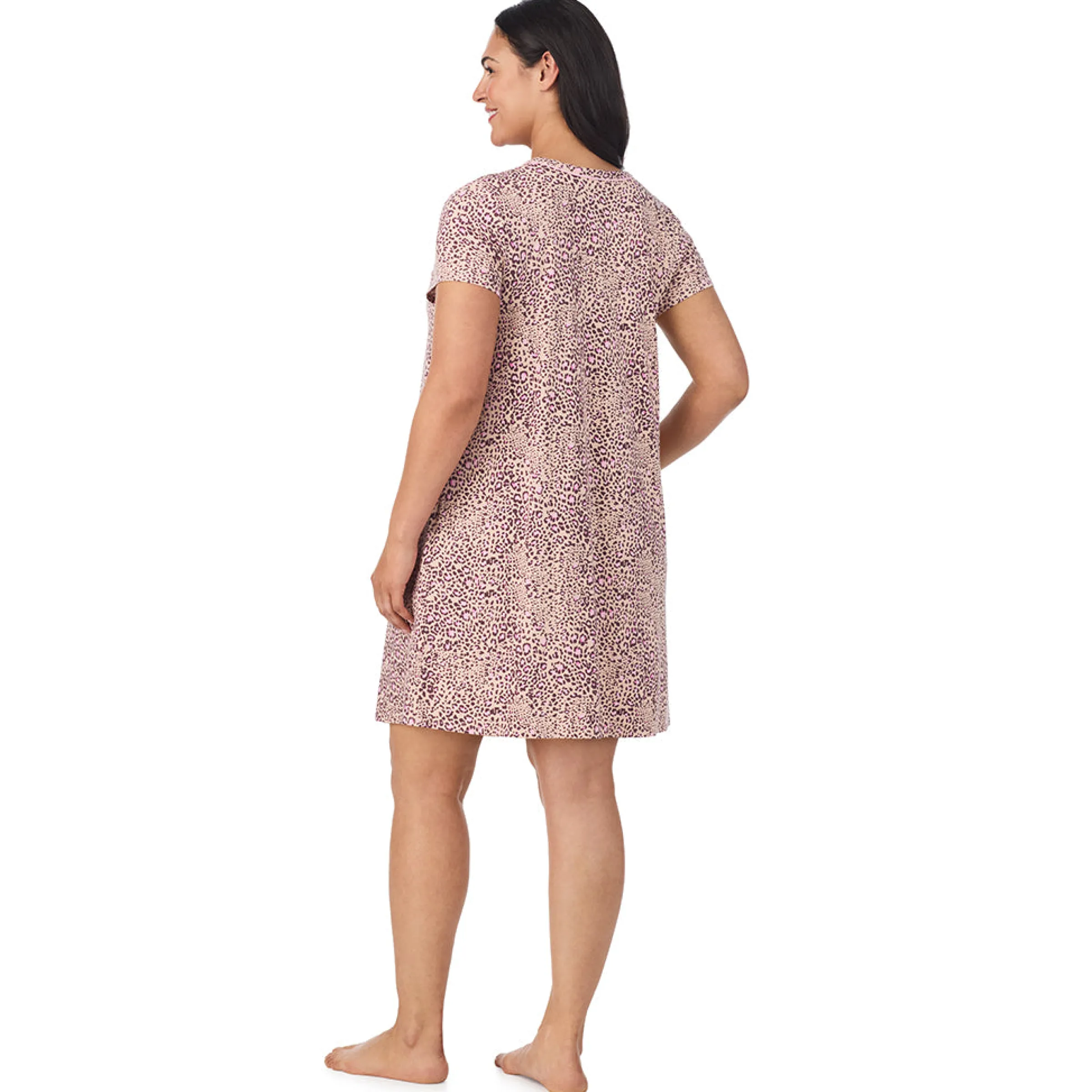 Outlet Cotton Rich Short Sleeve Sleepshirt PLUS Women Sleepwear|Plus Size