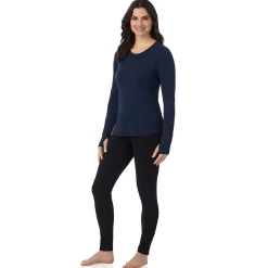 Outlet Cottonwear Long Sleeve Scoop Neck Women Long Sleeves