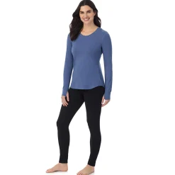 Outlet Cottonwear Long Sleeve Scoop Neck Women Long Sleeves