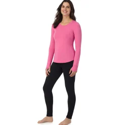 Outlet Cottonwear Long Sleeve Scoop Neck Women Long Sleeves