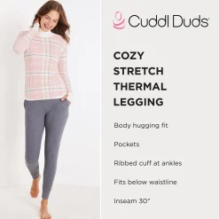 Discount Cozy Stretch Thermal Legging Women Bottoms