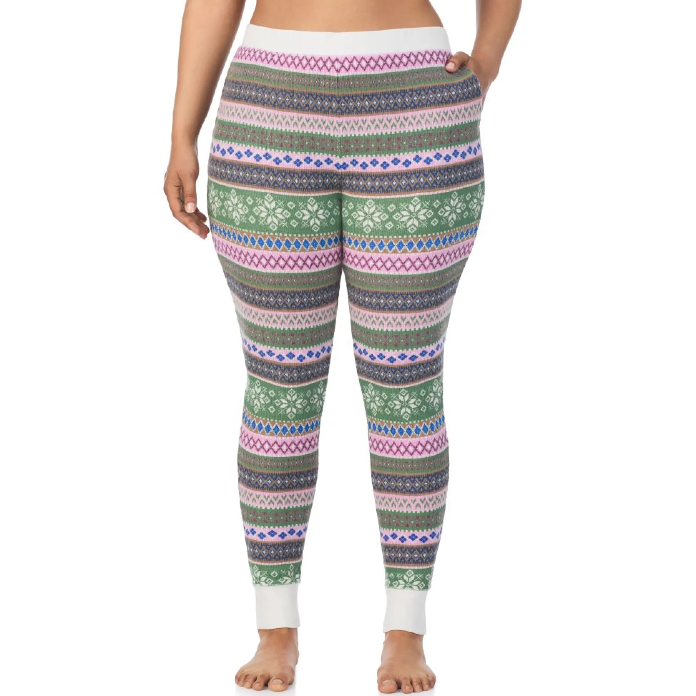Best Cozy Stretch Thermal Legging PLUS Women Plus Size|Bottoms
