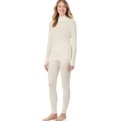 Online Cozy Stretch Thermal Long Sleeve Mock Neck Women Long Sleeves