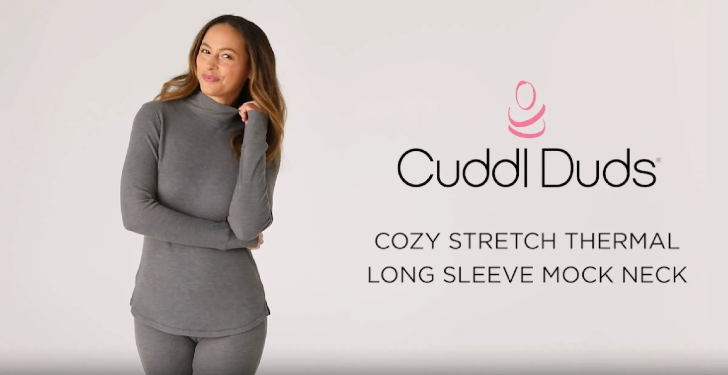 Online Cozy Stretch Thermal Long Sleeve Mock Neck Women Long Sleeves