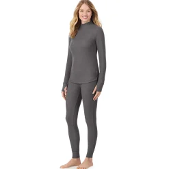 Online Cozy Stretch Thermal Long Sleeve Mock Neck Women Long Sleeves