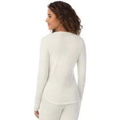 Hot Cozy Stretch Thermal Long Sleeve Crew Women Long Sleeves
