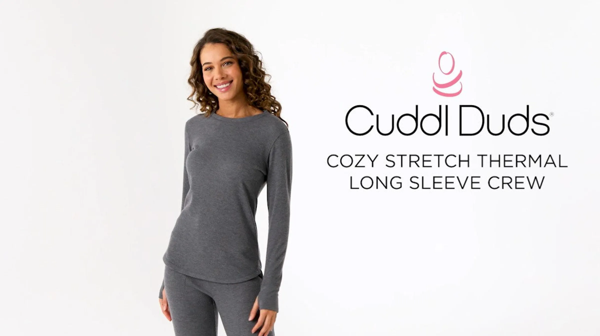 Hot Cozy Stretch Thermal Long Sleeve Crew Women Long Sleeves