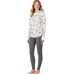 Hot Cozy Stretch Thermal Long Sleeve Crew Women Long Sleeves