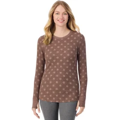 Hot Cozy Stretch Thermal Long Sleeve Crew Women Long Sleeves