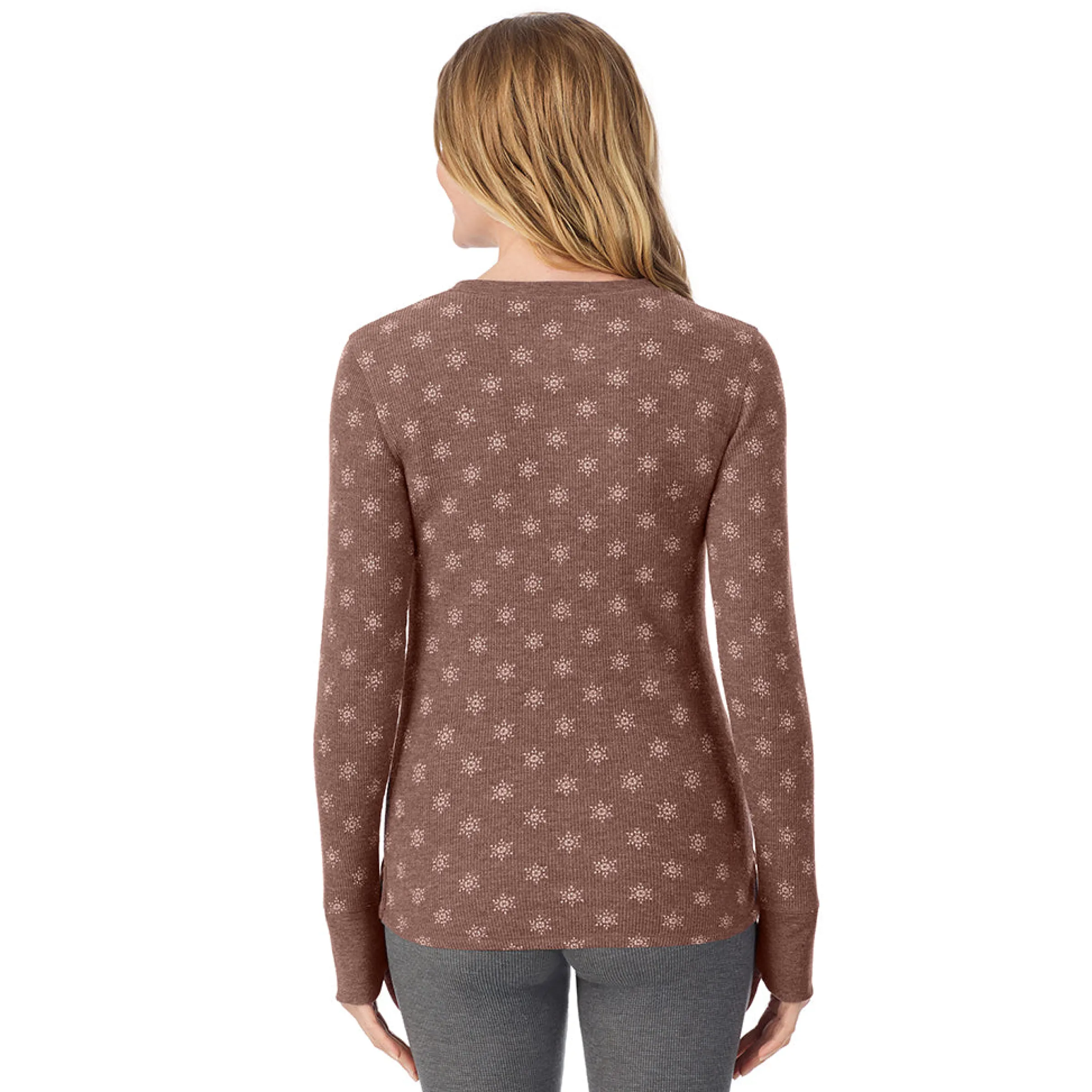 Hot Cozy Stretch Thermal Long Sleeve Crew Women Long Sleeves