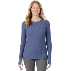 Hot Cozy Stretch Thermal Long Sleeve Crew Women Long Sleeves