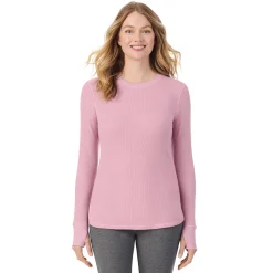 Hot Cozy Stretch Thermal Long Sleeve Crew Women Long Sleeves