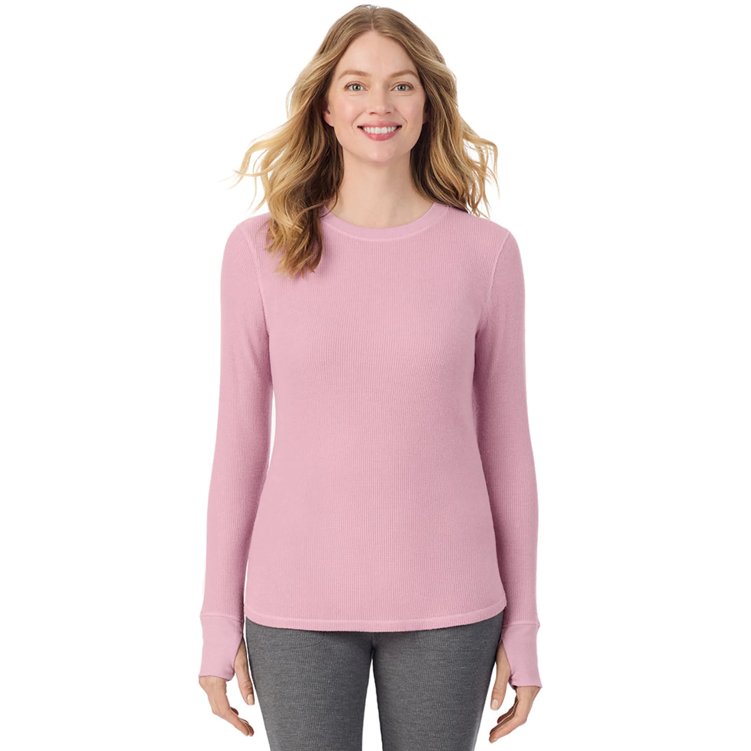Hot Cozy Stretch Thermal Long Sleeve Crew Women Long Sleeves