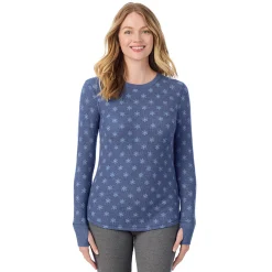 Hot Cozy Stretch Thermal Long Sleeve Crew Women Long Sleeves