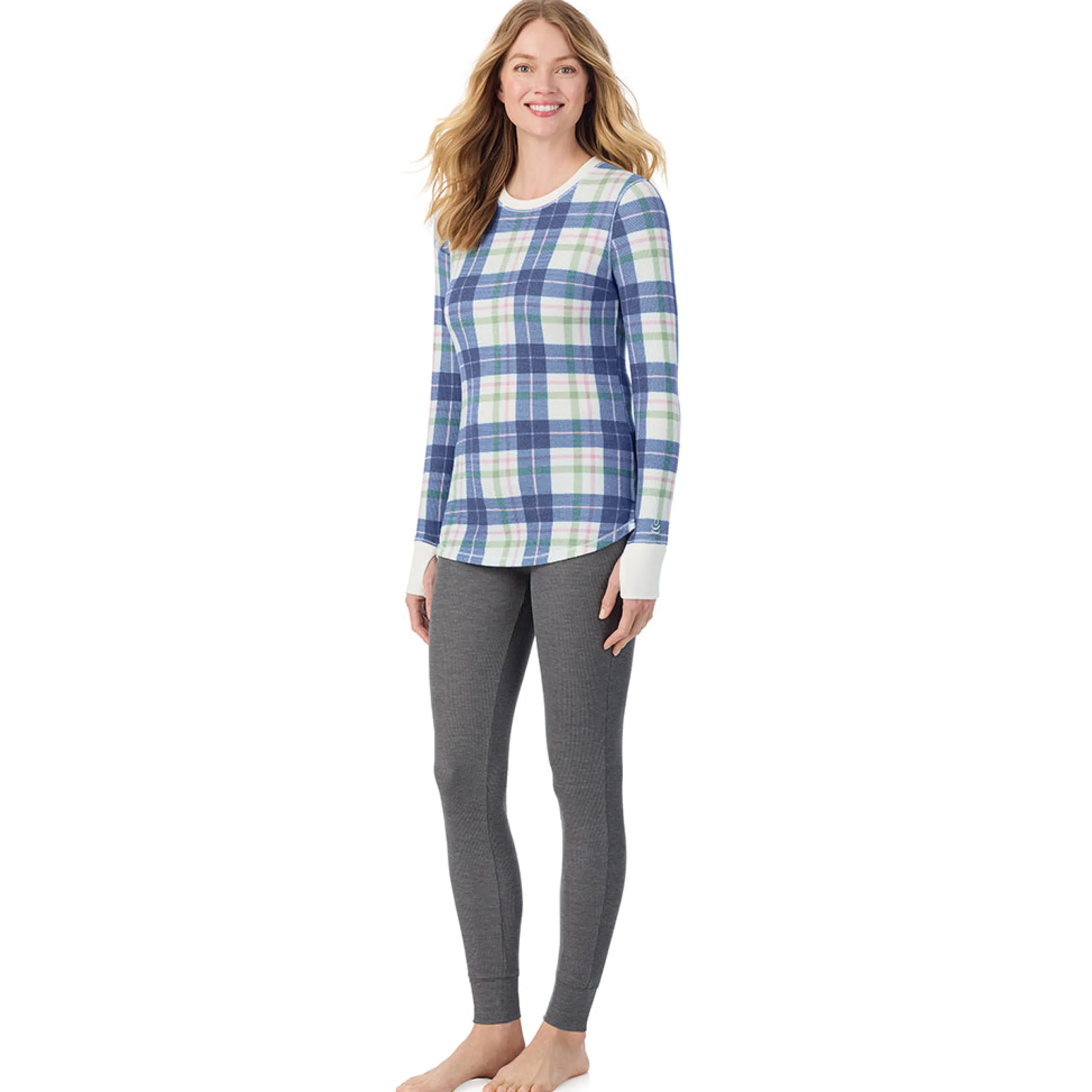 Hot Cozy Stretch Thermal Long Sleeve Crew Women Long Sleeves
