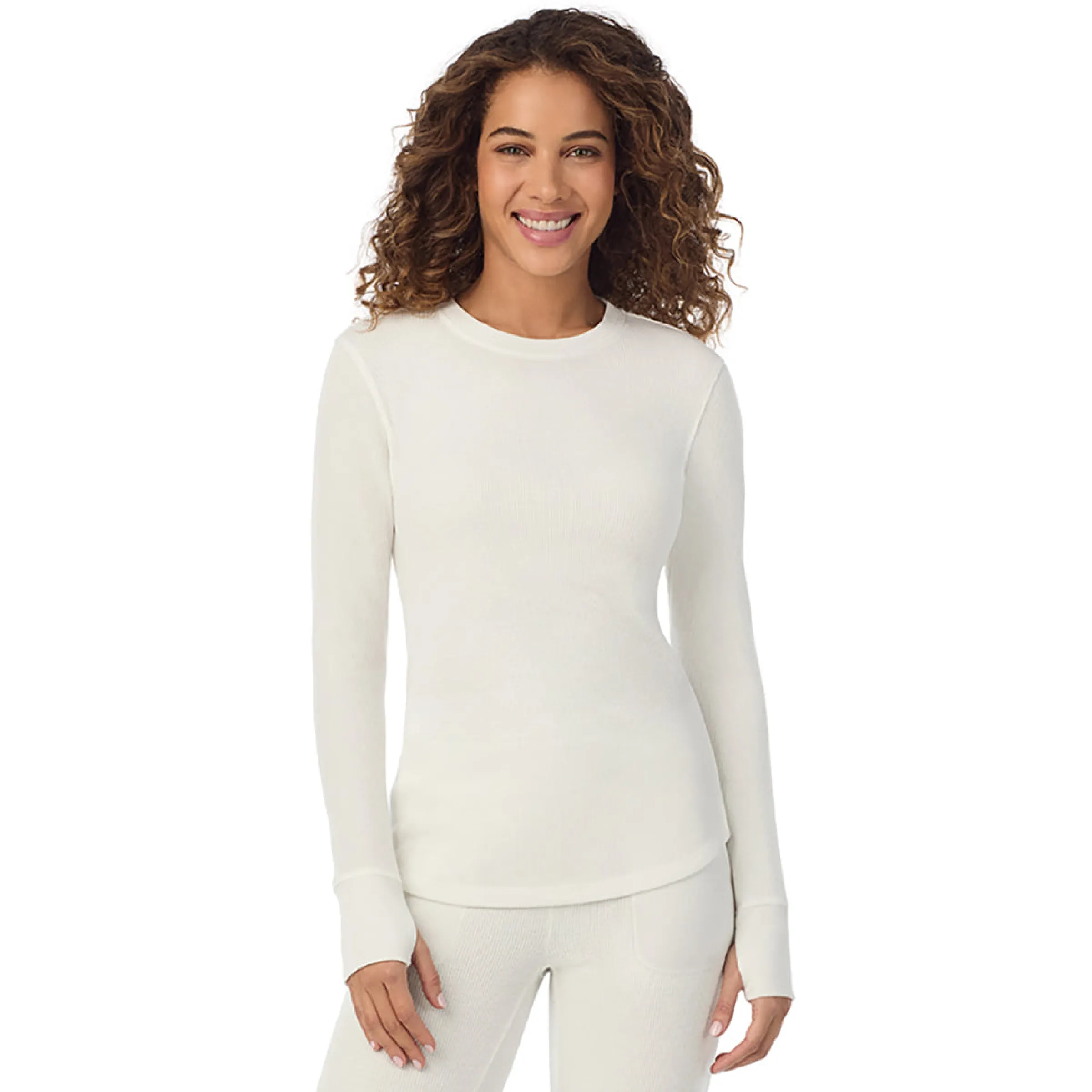 Hot Cozy Stretch Thermal Long Sleeve Crew Women Long Sleeves
