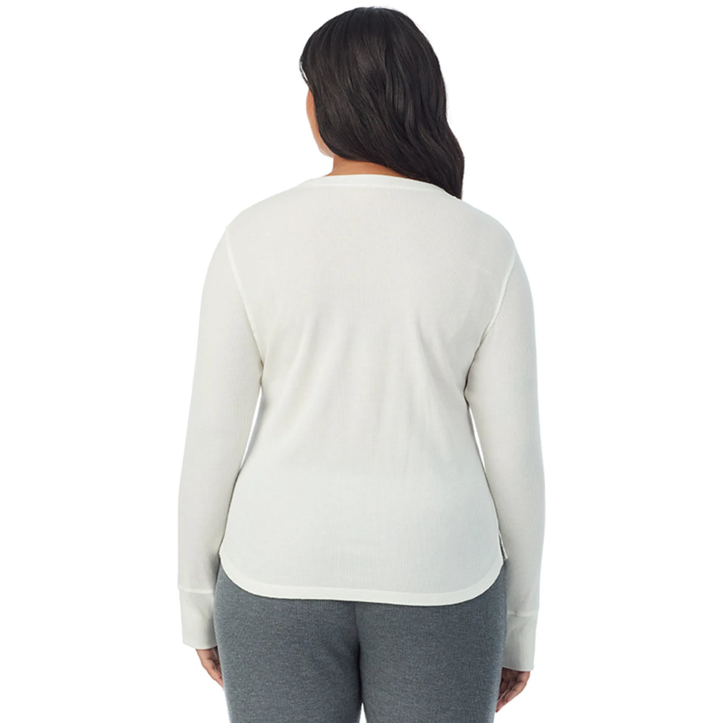 Hot Cozy Stretch Thermal Long Sleeve Crew PLUS Women Plus Size|Long Sleeves