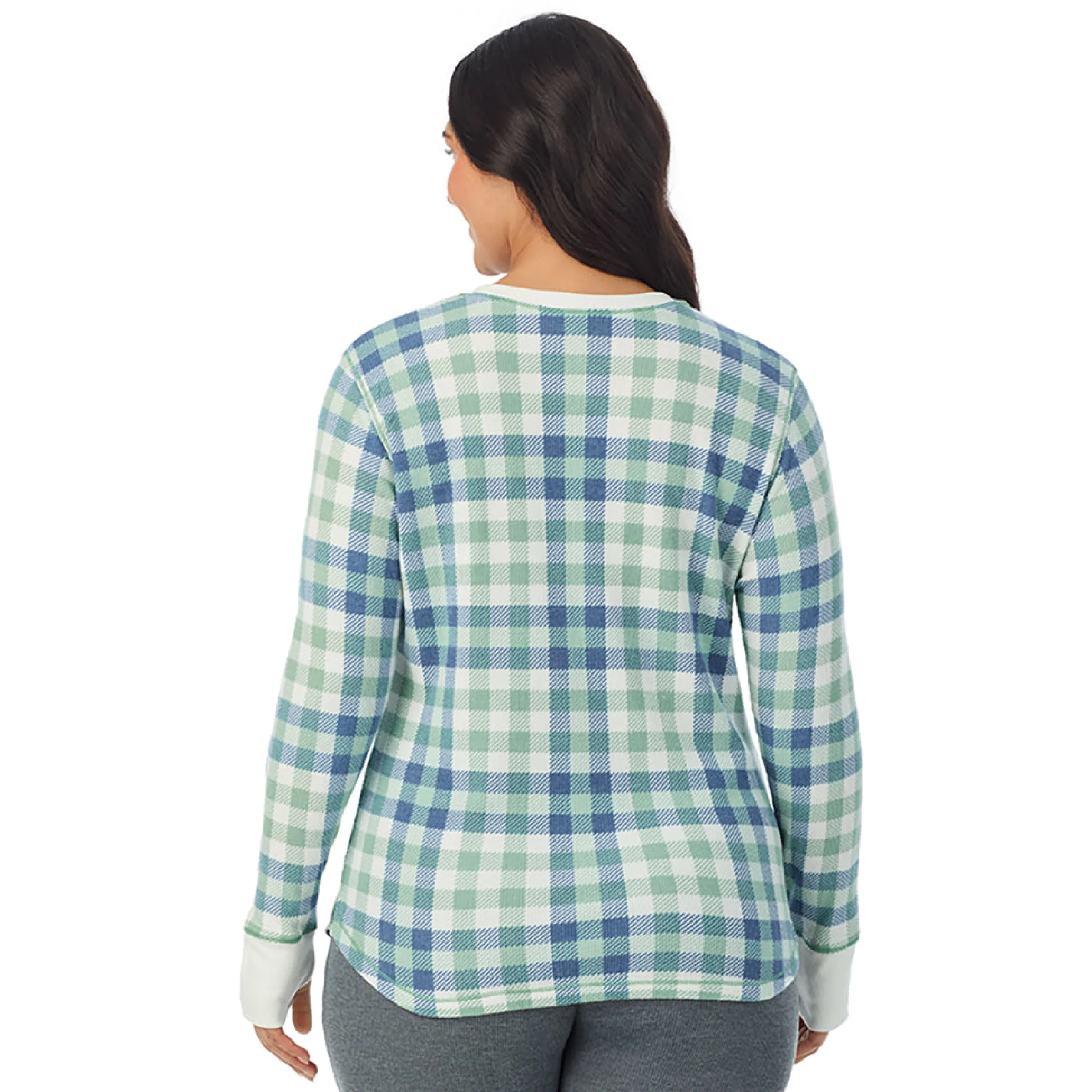 Hot Cozy Stretch Thermal Long Sleeve Crew PLUS Women Plus Size|Long Sleeves