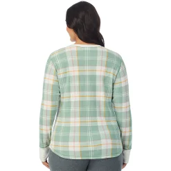 Hot Cozy Stretch Thermal Long Sleeve Crew PLUS Women Plus Size|Long Sleeves
